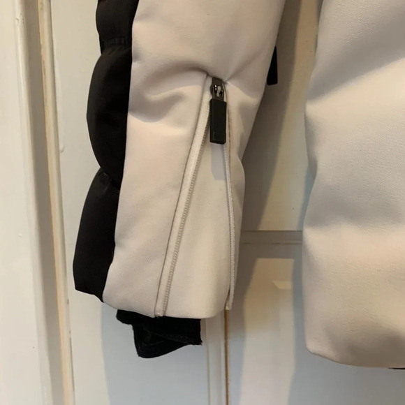 KJUS Women's Duana Down Ski Jacket - 36 Small US - Black / White EUC! - Picture 14 of 16